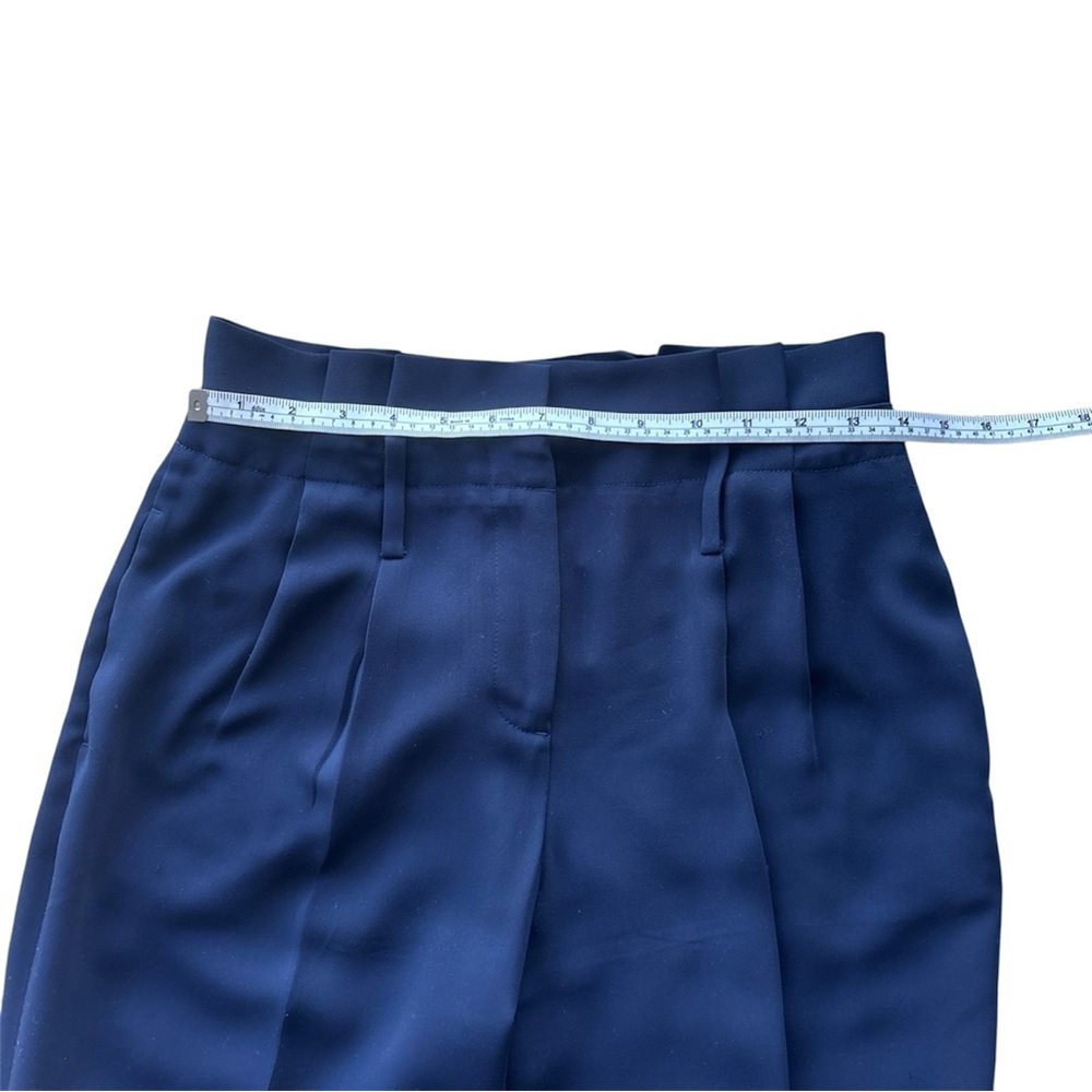 Boden Navy Blue Tailored Pants Women’s Size 4P Petite - Picture 6 of 9